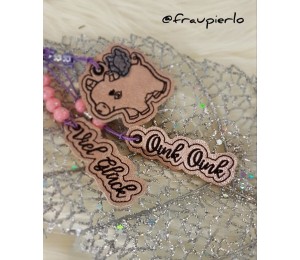 Stickdatei ITH - Glücksschwein Schwein Anhänger bis 2026